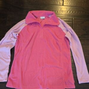 Columbia Pink and Light Pink Women's Sweater